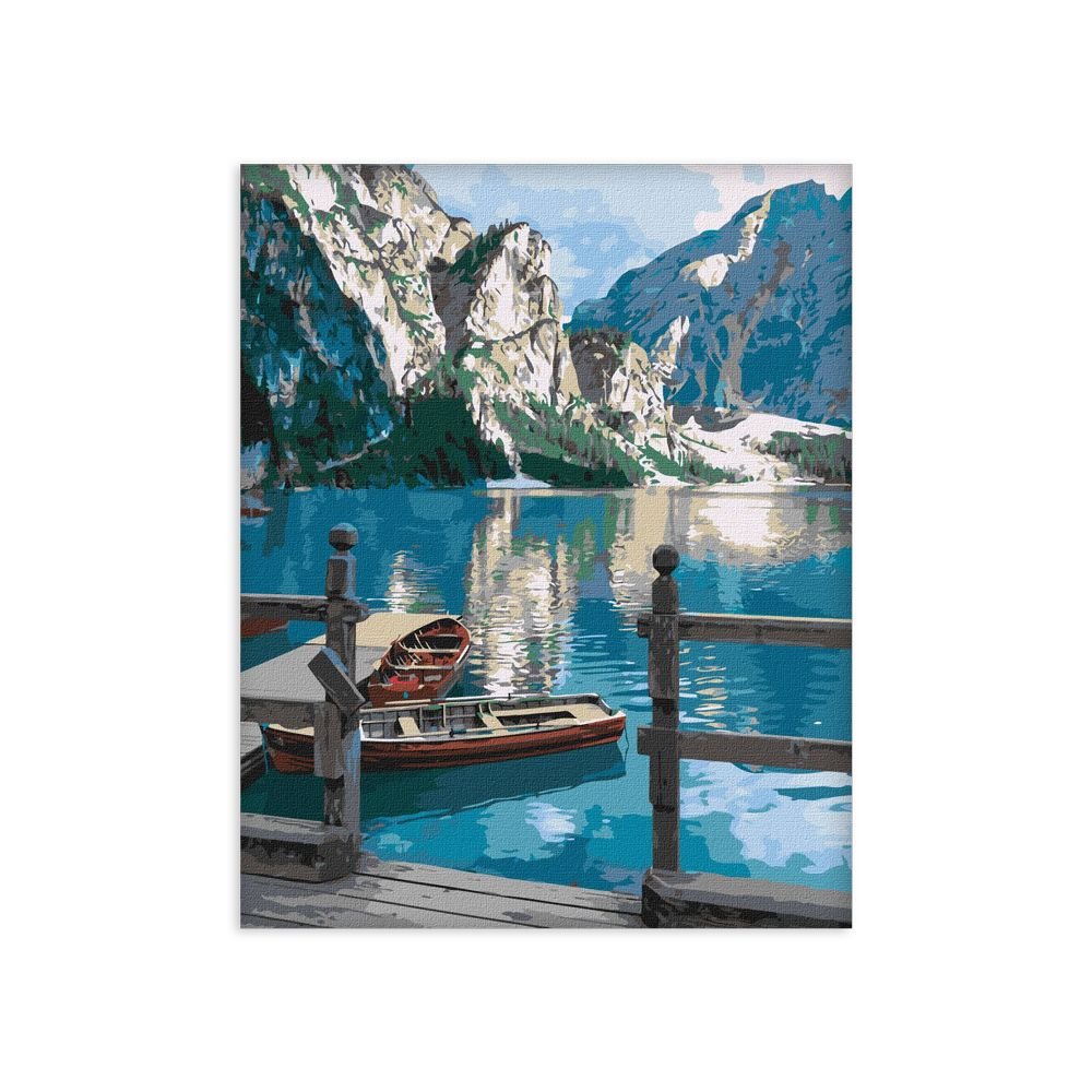 IDEYKA PAINTING BY No.- Η ΣΙΩΠΗ ΤΟΥ ΒΟΥΝΟΥ (KHO2763) 40Χ50