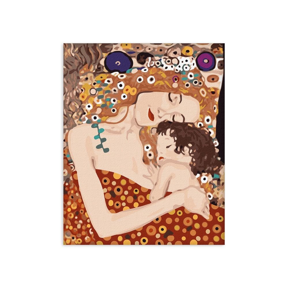 IDEYKA PAINTING BY No.- ΜΗΤΕΡΑ ΚΑΙ ΠΑΙΔΙ GUSTAV KLIMT (KHO4848) 40Χ50