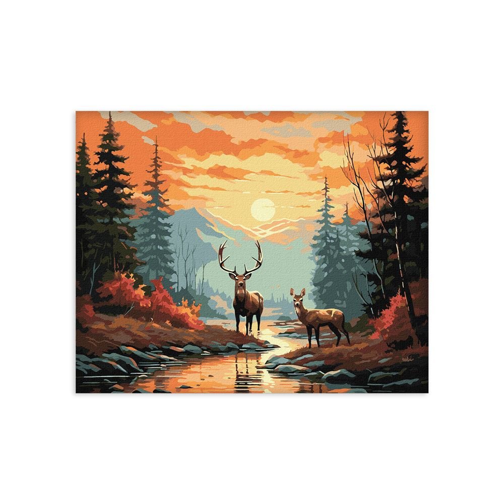 IDEYKA PAINTING BY No.- ΑΡΜΟΝΙΑ ΣΤΗ ΦΥΣΗ art_selena_ua (KHO6576) 40Χ50