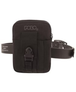 POLO Ανδρικό τσαντάκι μέσης ζώνης Horizon Belt μαύρο 908010-02