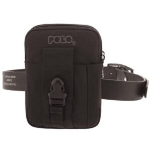 POLO Ανδρικό τσαντάκι μέσης ζώνης Horizon Belt μαύρο 908010-02