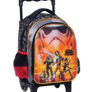 Σχολικό Τσάντα Τρόλεϊ Νηπίου Star Wars rebels 338-16072