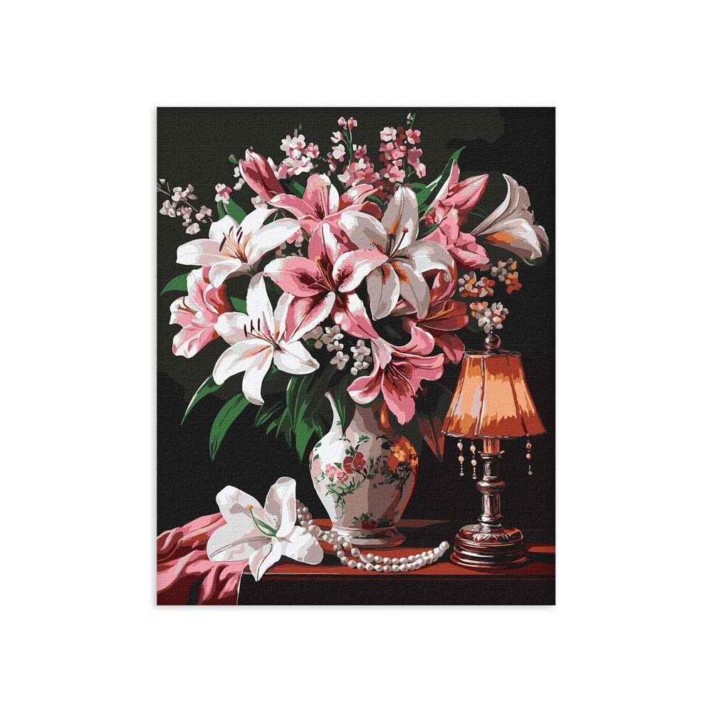 IDEYKA PAINTING BY No.- ΑΝΘΙΣΜΕΝΗ ΚΟΜΨΟΤΗΤΑ SOPHIA_ILLUSTRATIONS (KHO3289) 40Χ50